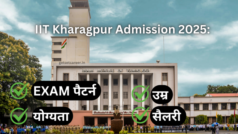 IIT KHARAGPUR ADMISSION 2025